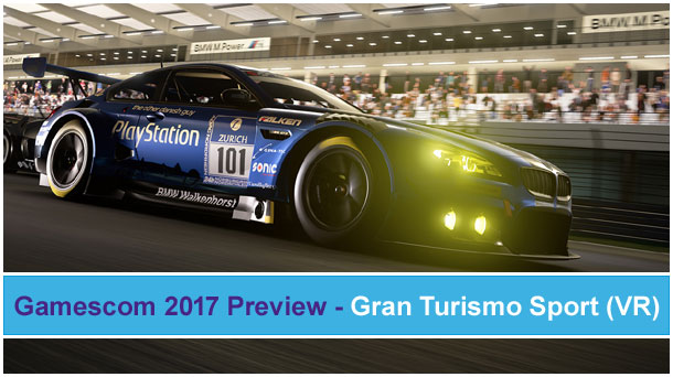 Gran Turismo Sport - Gamescom 2017
