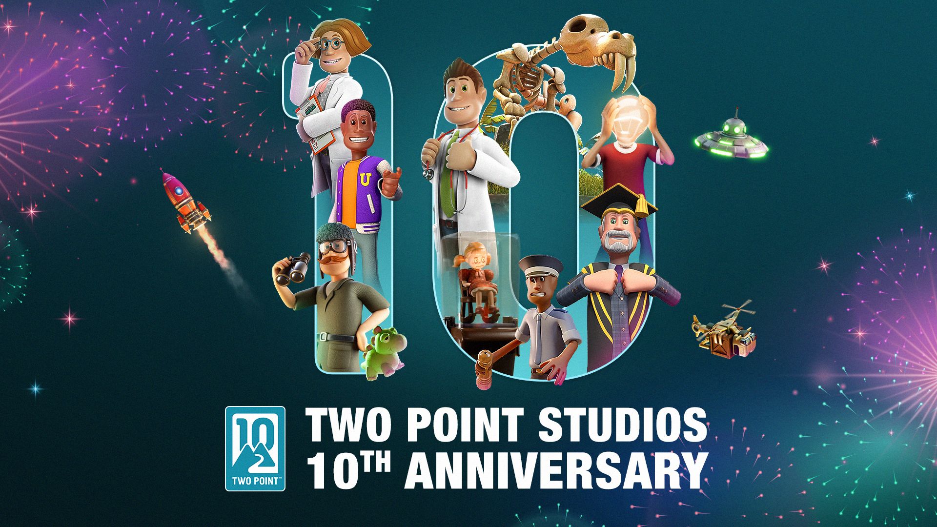 10 Jahre Two Point Studios Jubiläum