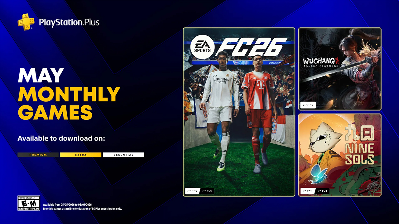 PS Plus Essential - Das sind die Mai 2026 Spiele