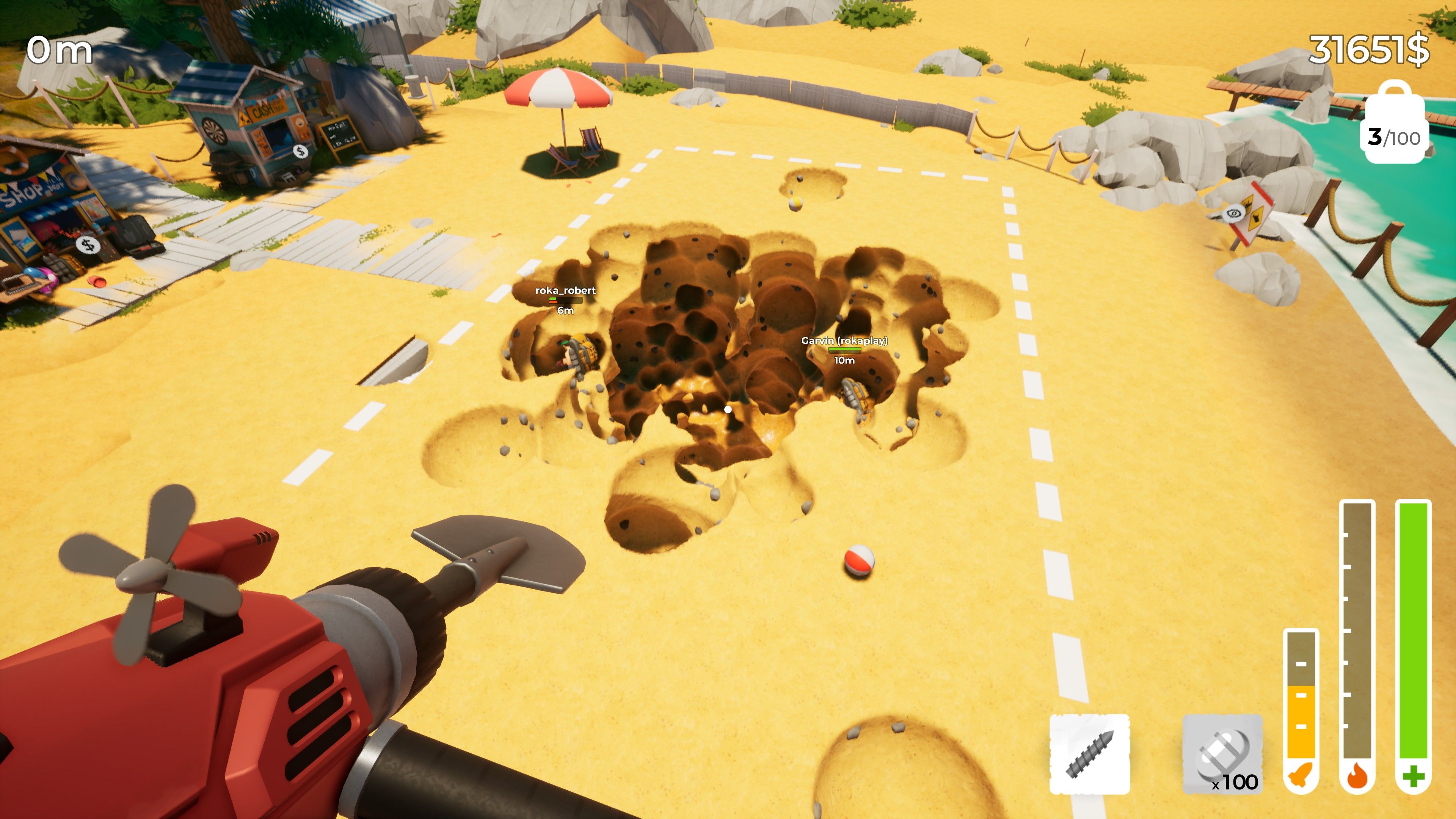 A Game About Digging A Hole Together