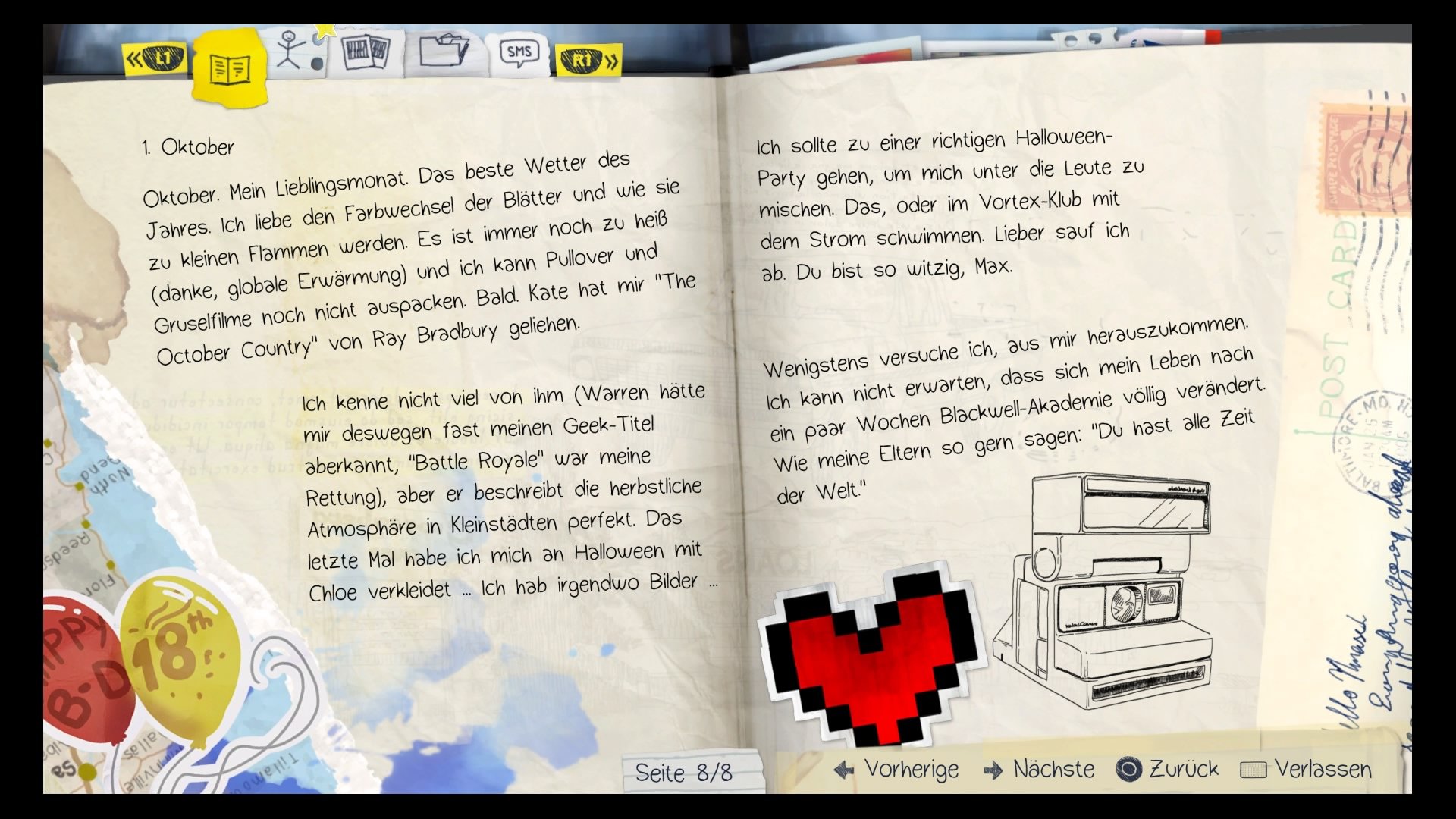 Life is Strange - Episode 01: Chrysalis