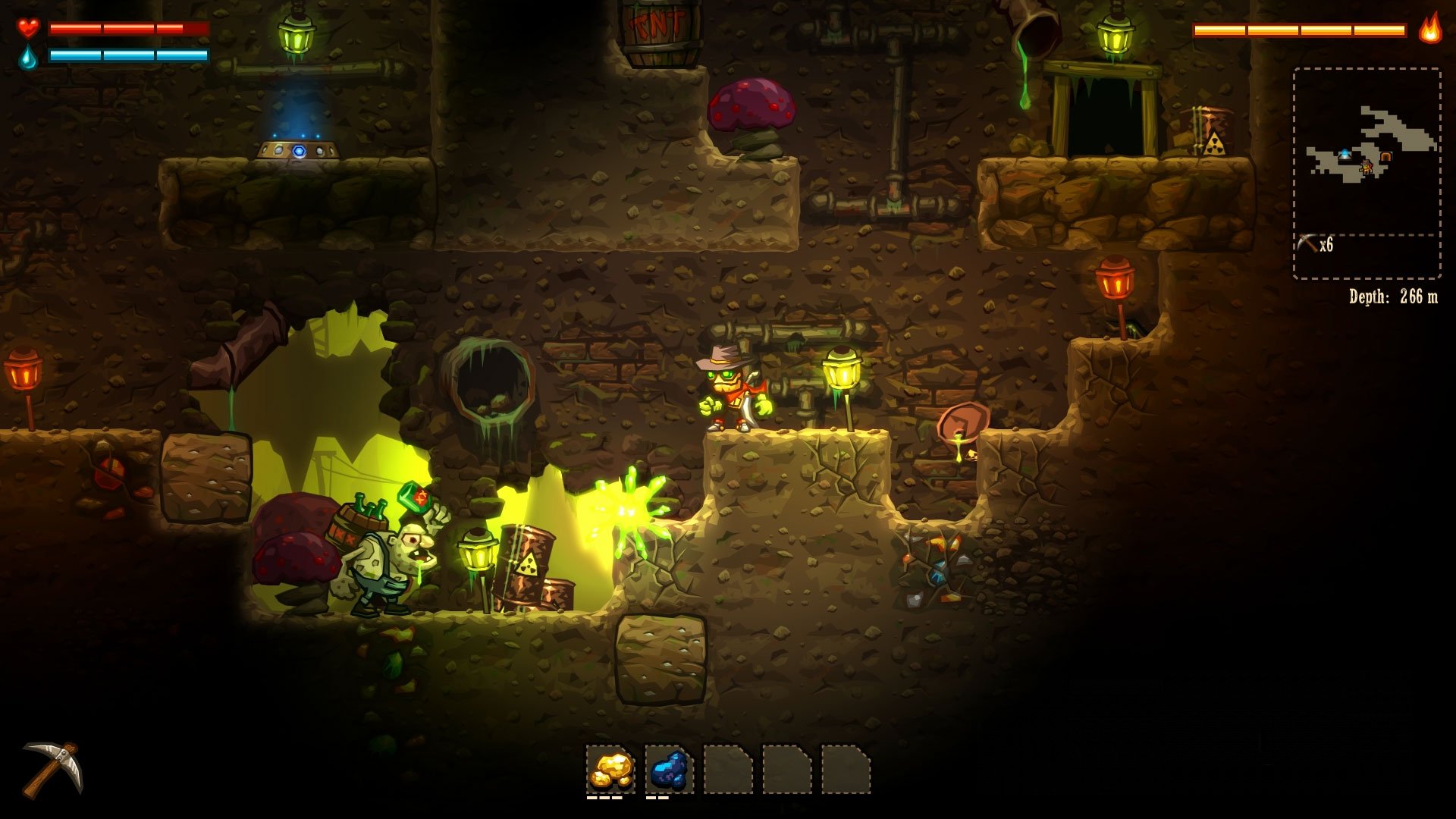 SteamWorld Dig für PS4 & Vita angekündigt
