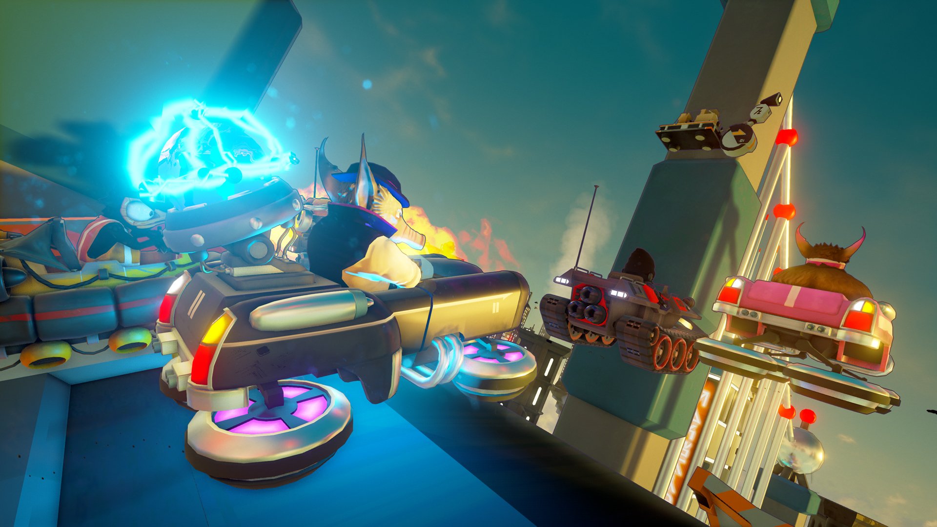 Obliteracers - Party Rennspiel rast ab Juli auf PS4