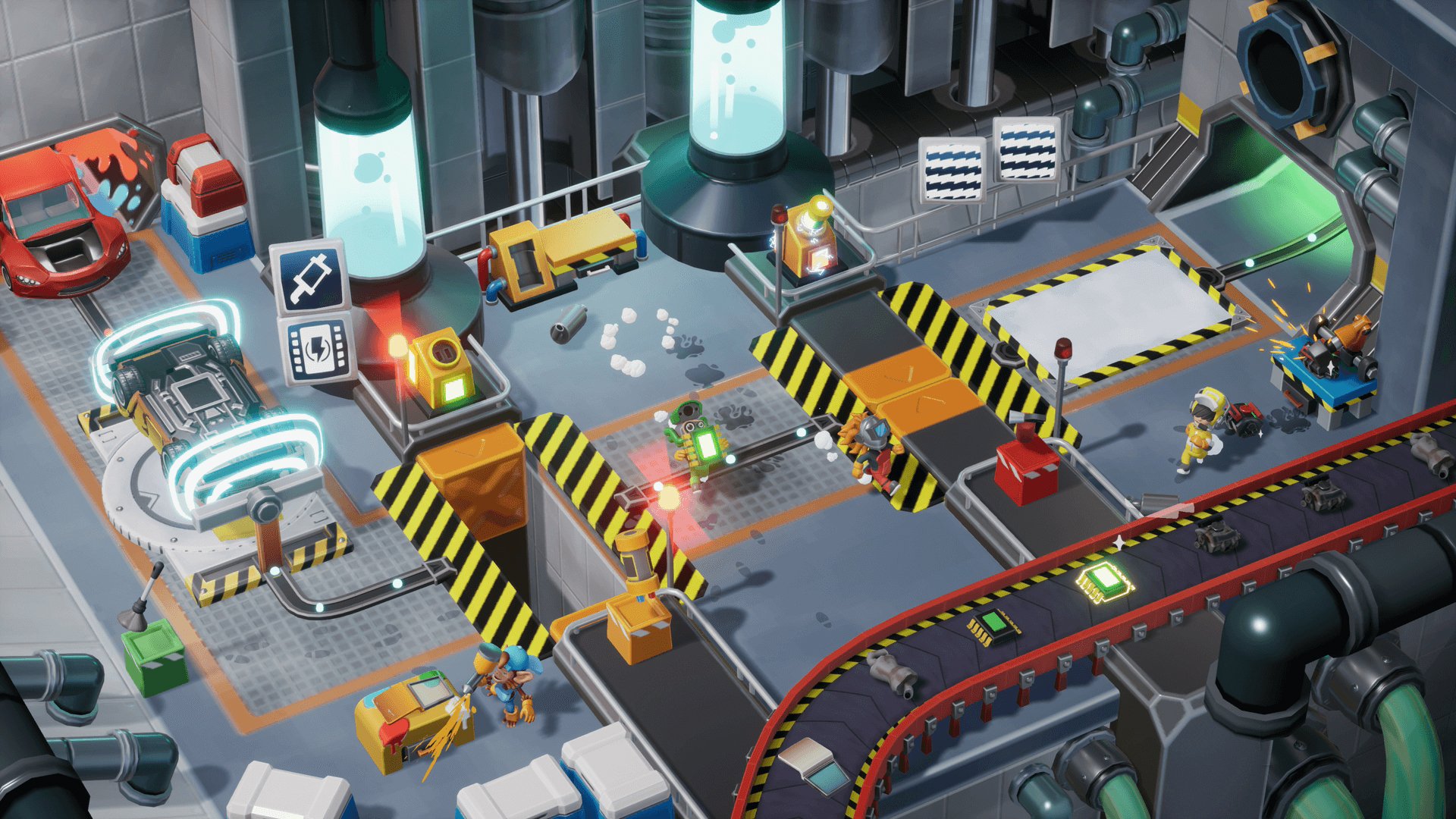 Manic Mechanics - Couch Koop-Schrauber-Action