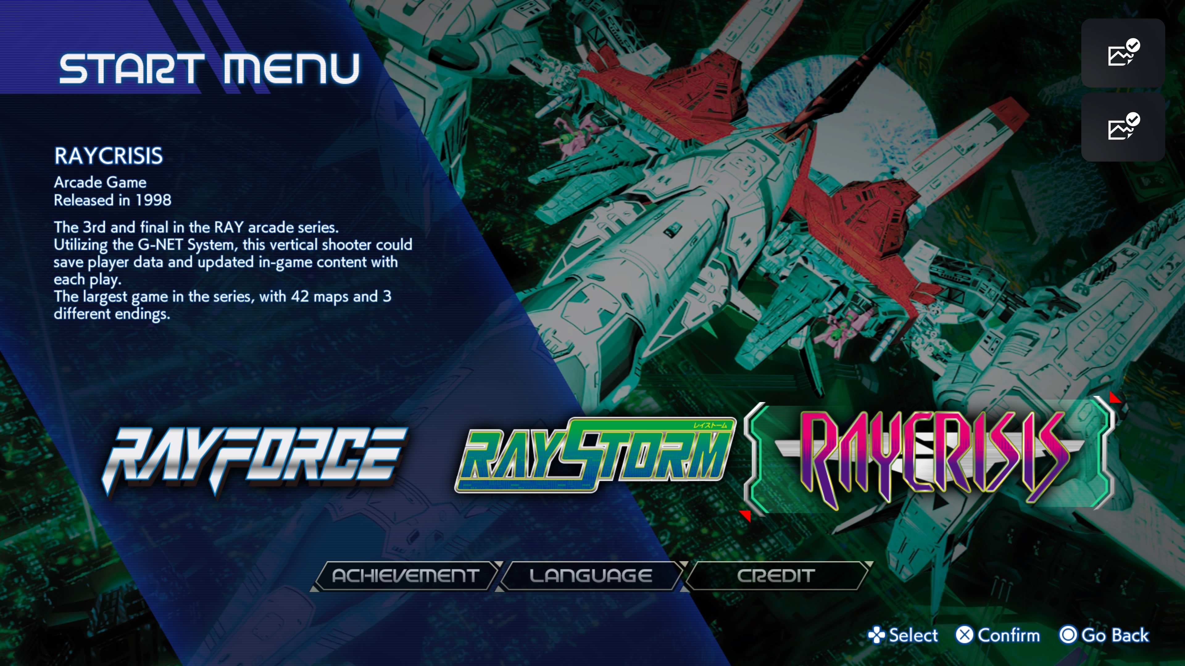 Ray`z Arcade Chronology