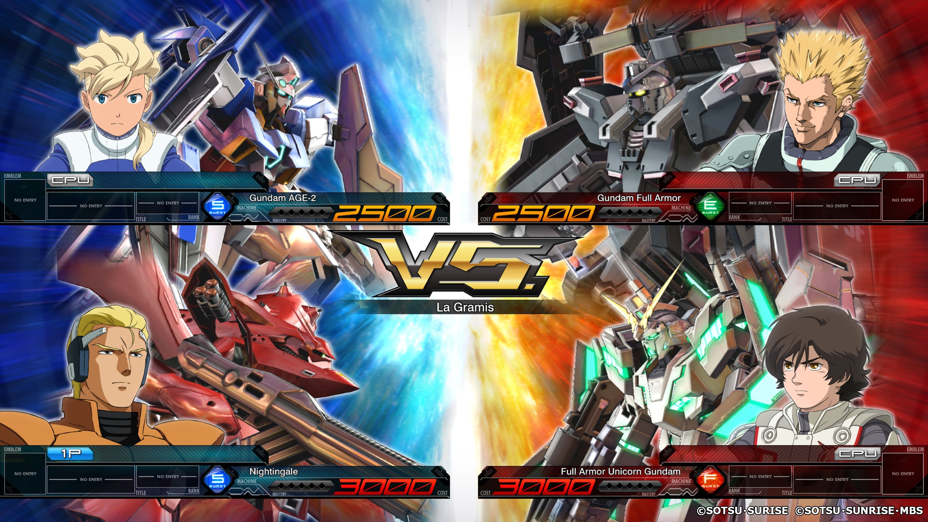 Mobile Suit Gundam Extreme VS. Maxiboost on