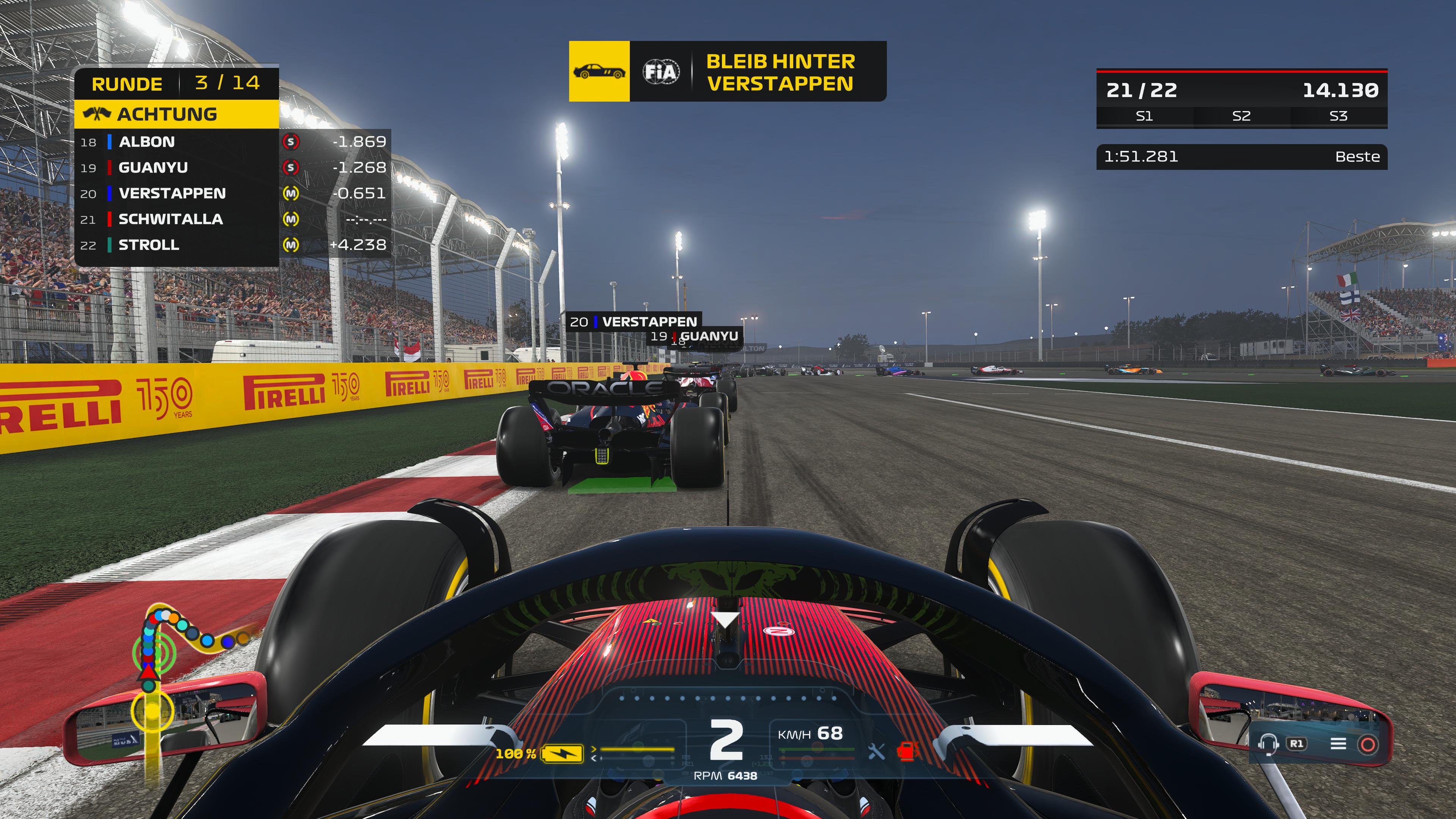 F1 2022 - Kostenloses Wochenende & Hot-Lap Challenge