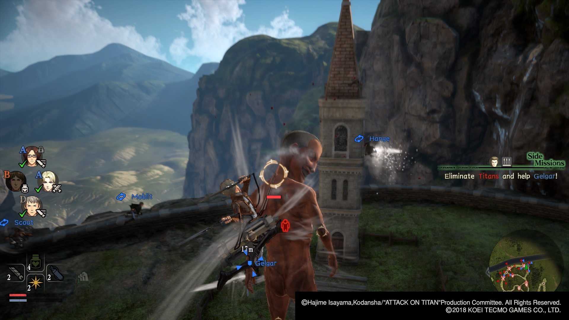 A.O.T. 2 - Attack on Titan 2