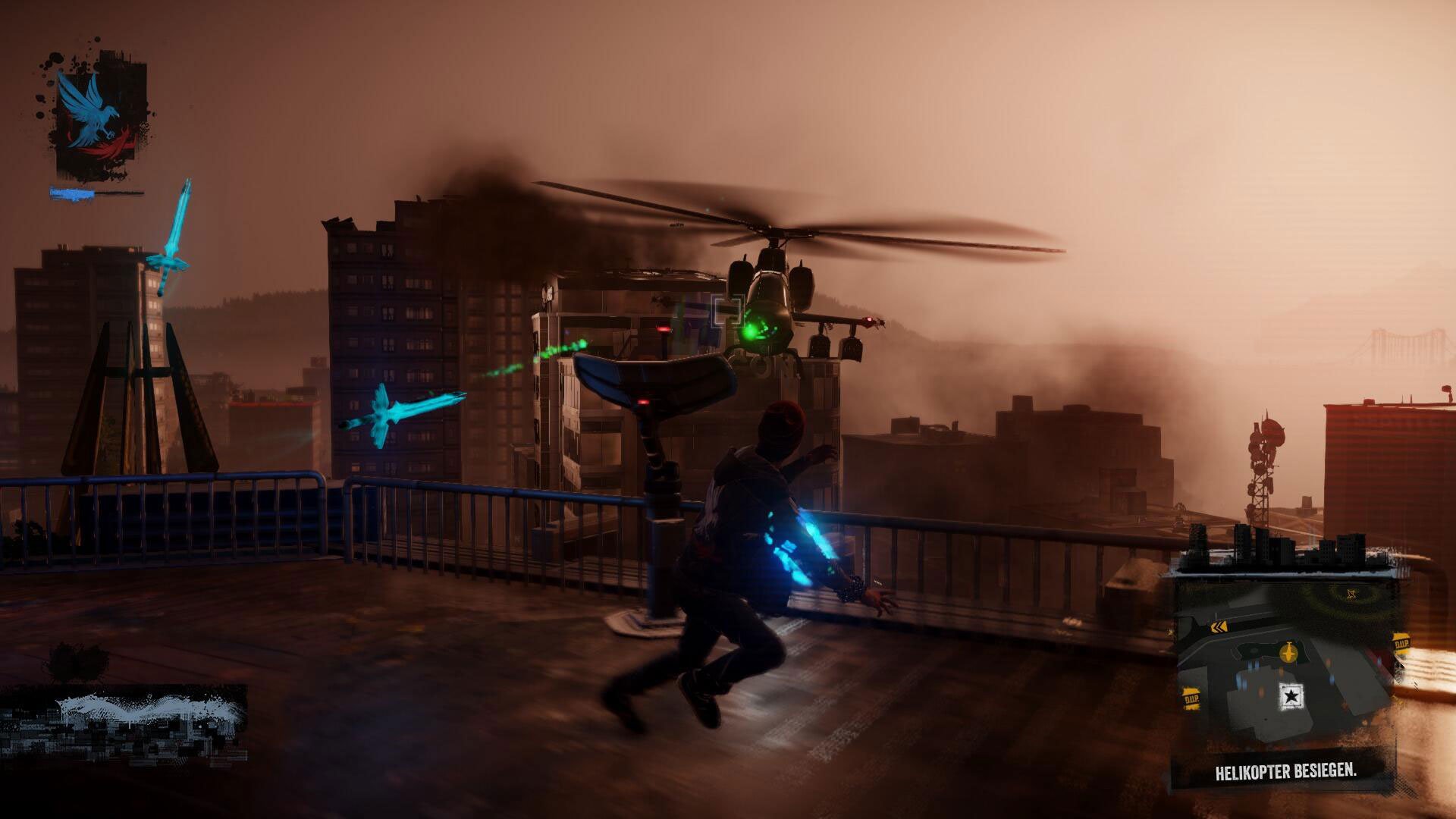 Frühe Konzeptzeichnung zu Delsin aus inFAMOUS: Second Son