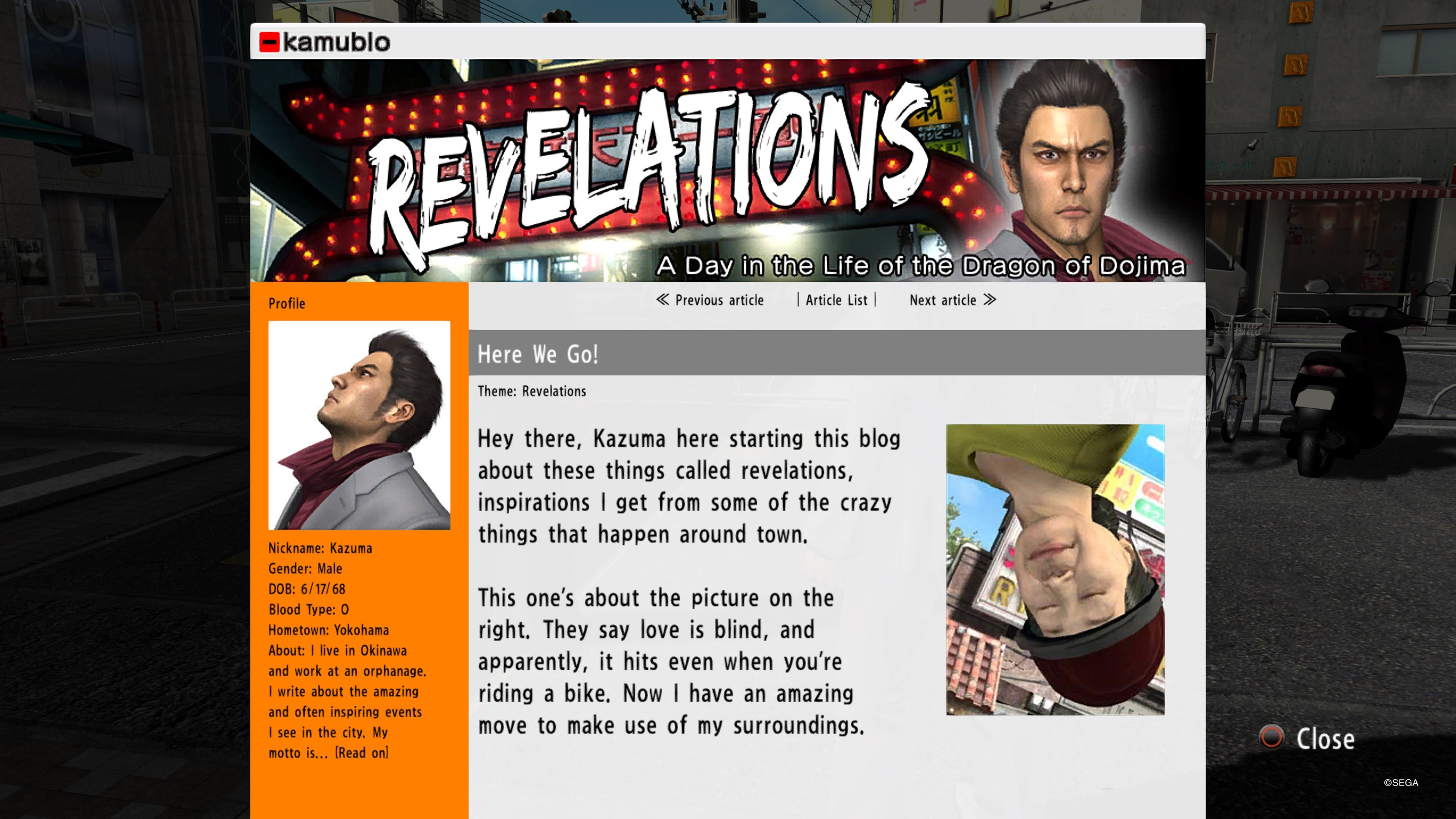 The Yakuza Remastered Collection