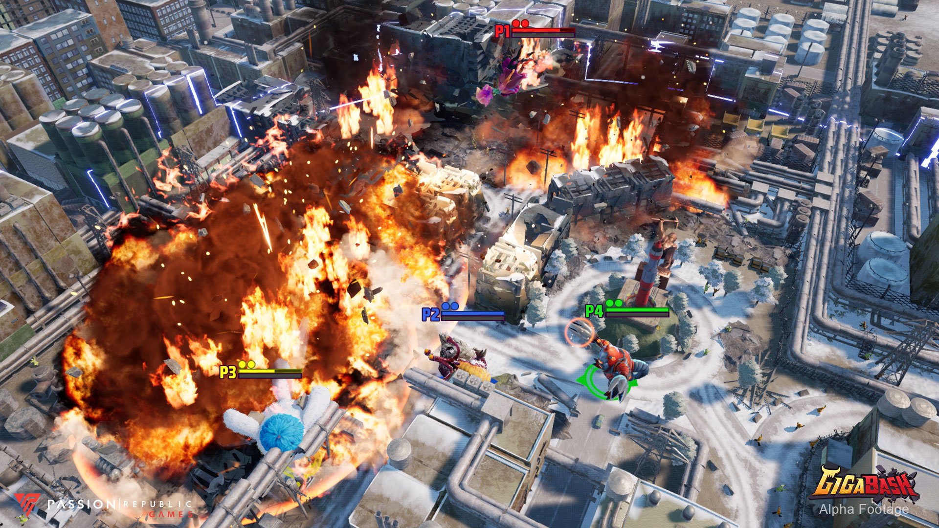 GigaBash - Kaiju-Arena-Brawler mit Mayhem-Garantie!