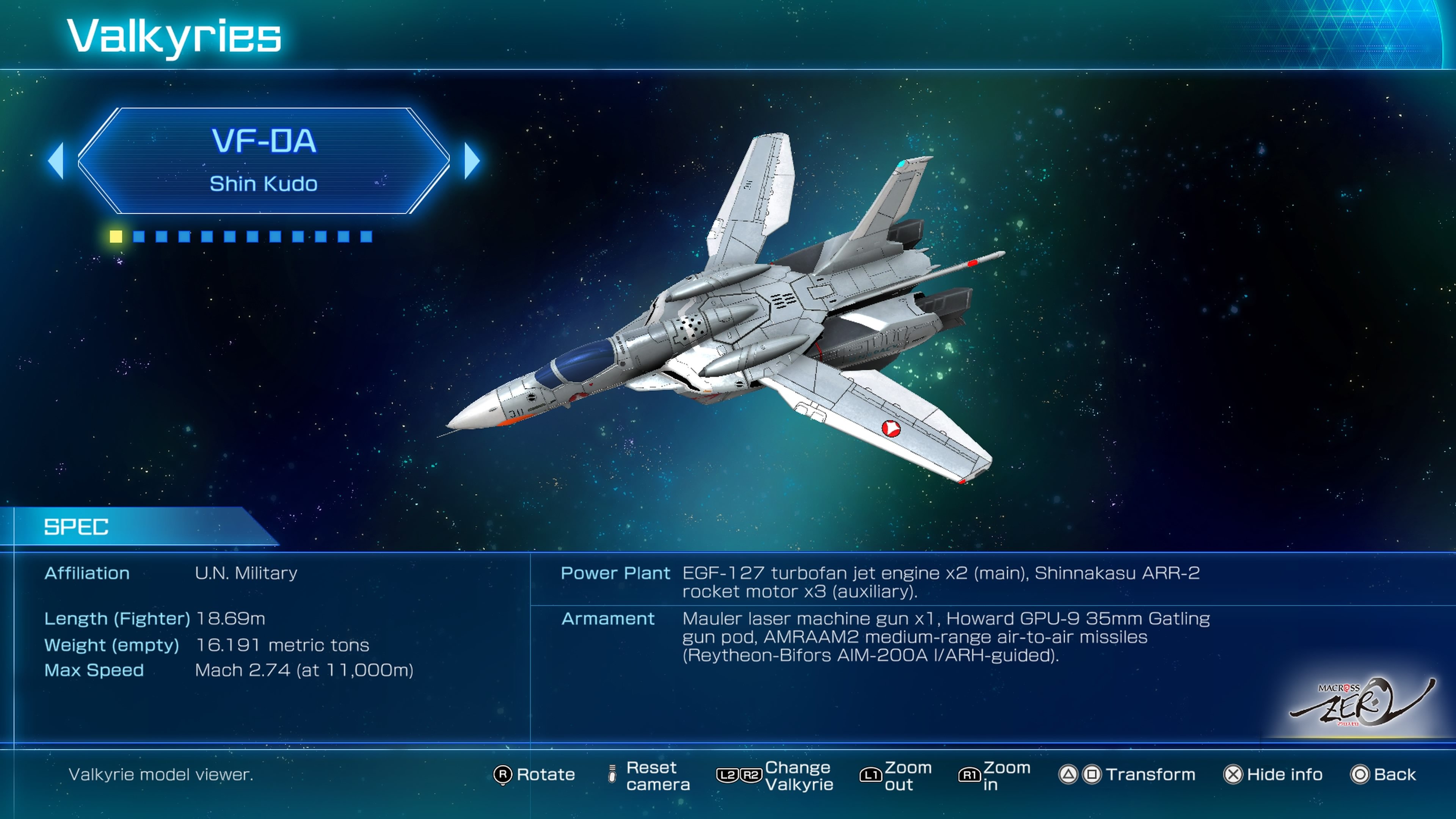 Macross: Shooting Insight