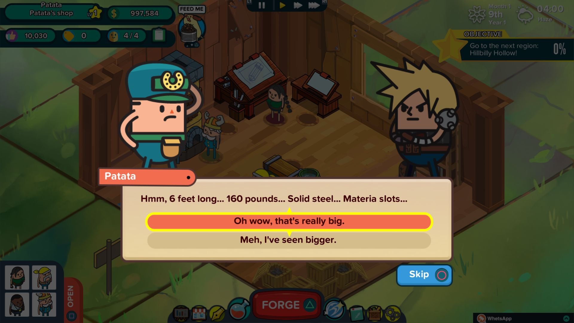 Holy Potatoes! A Weapon Shop?!