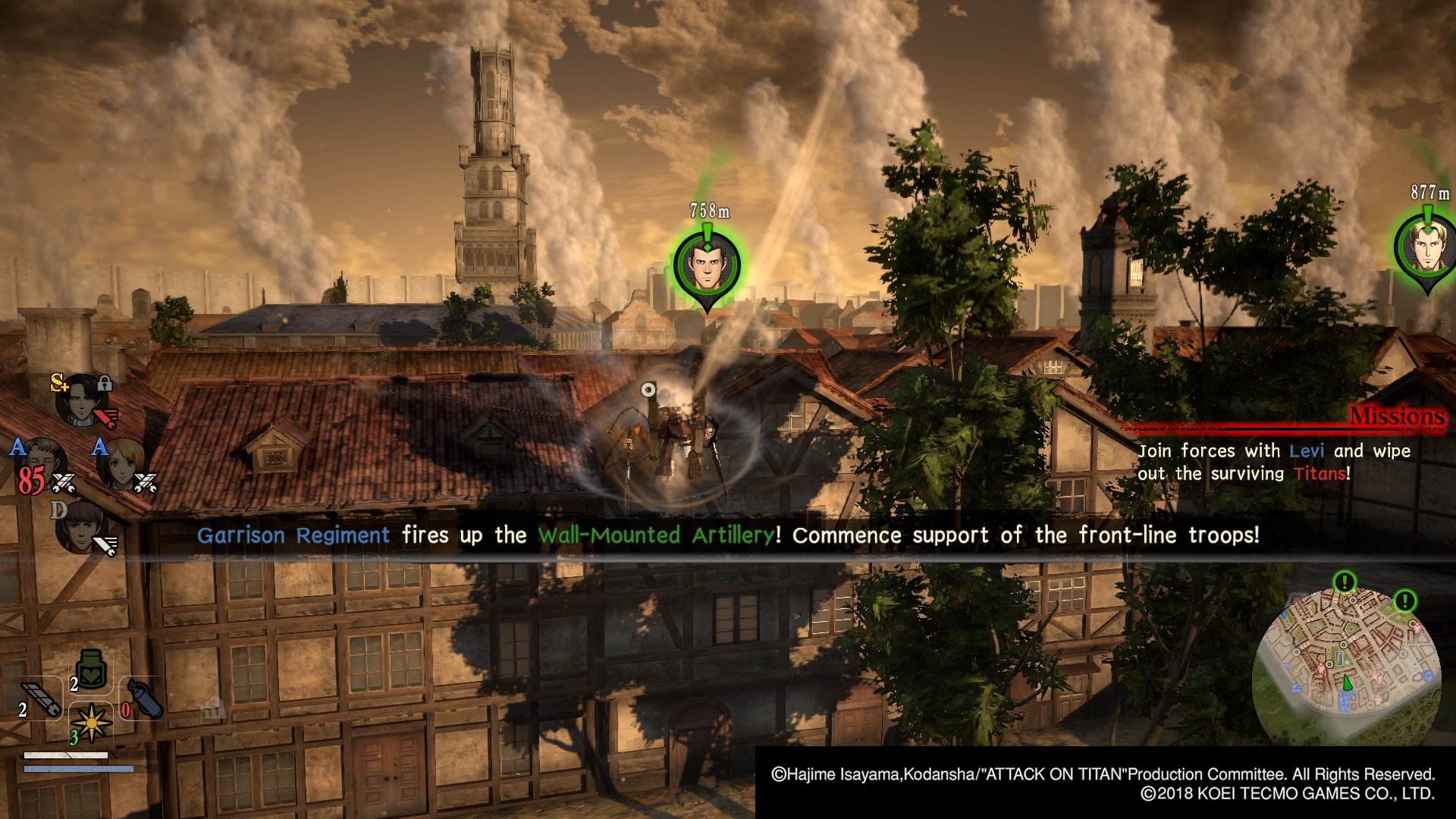 A.O.T. 2 - Attack on Titan 2