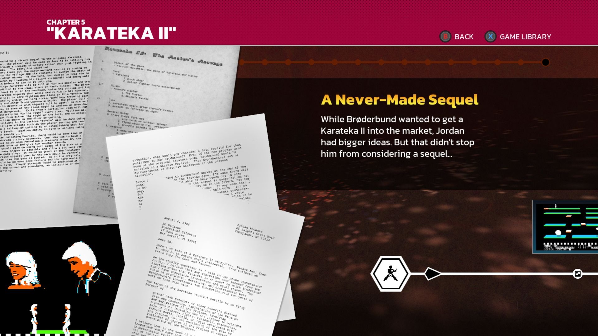 The Making of Karateka