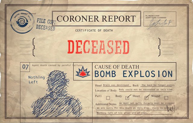 I Expect You To Die