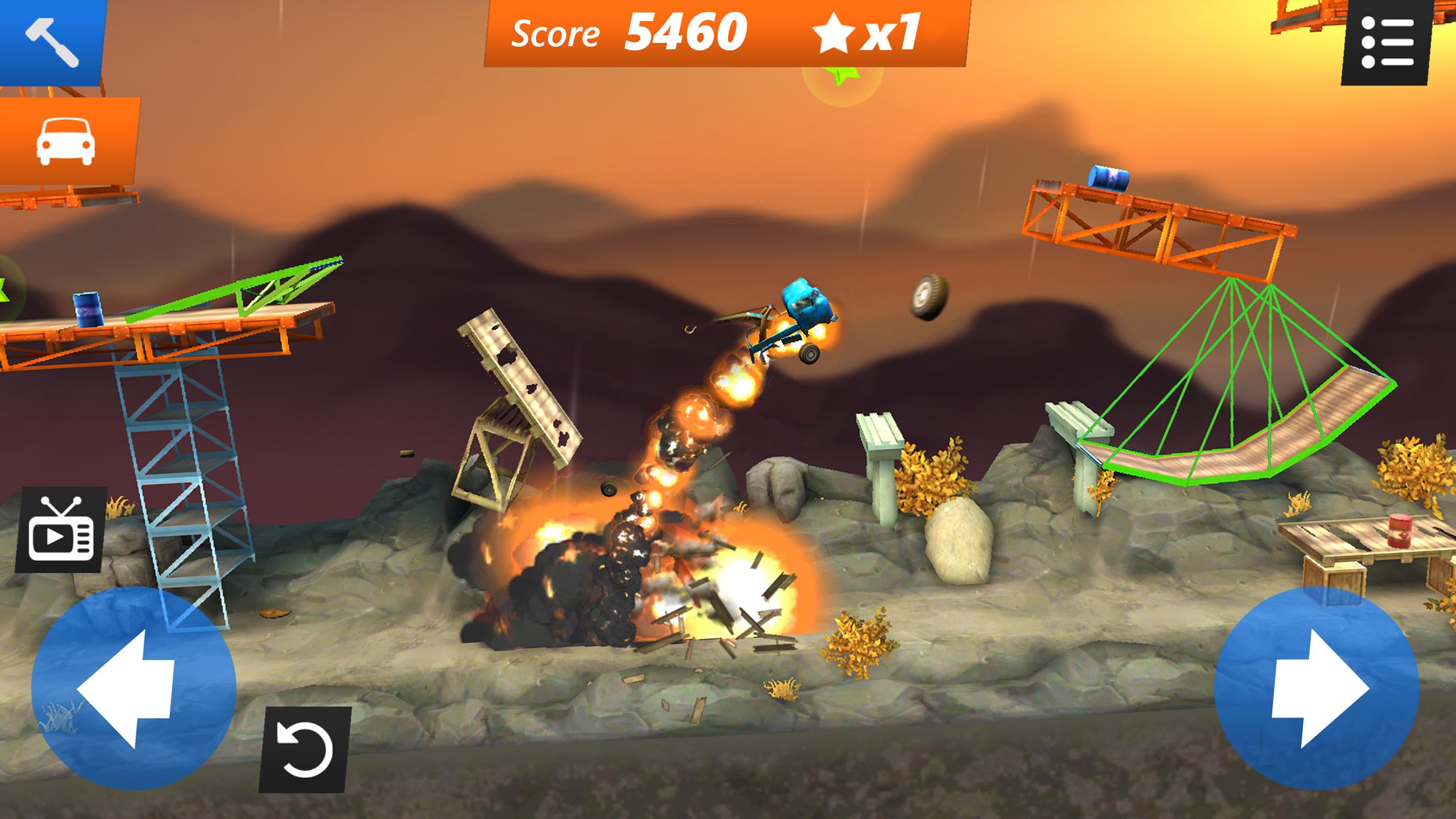 Bridge Constructor Stunts