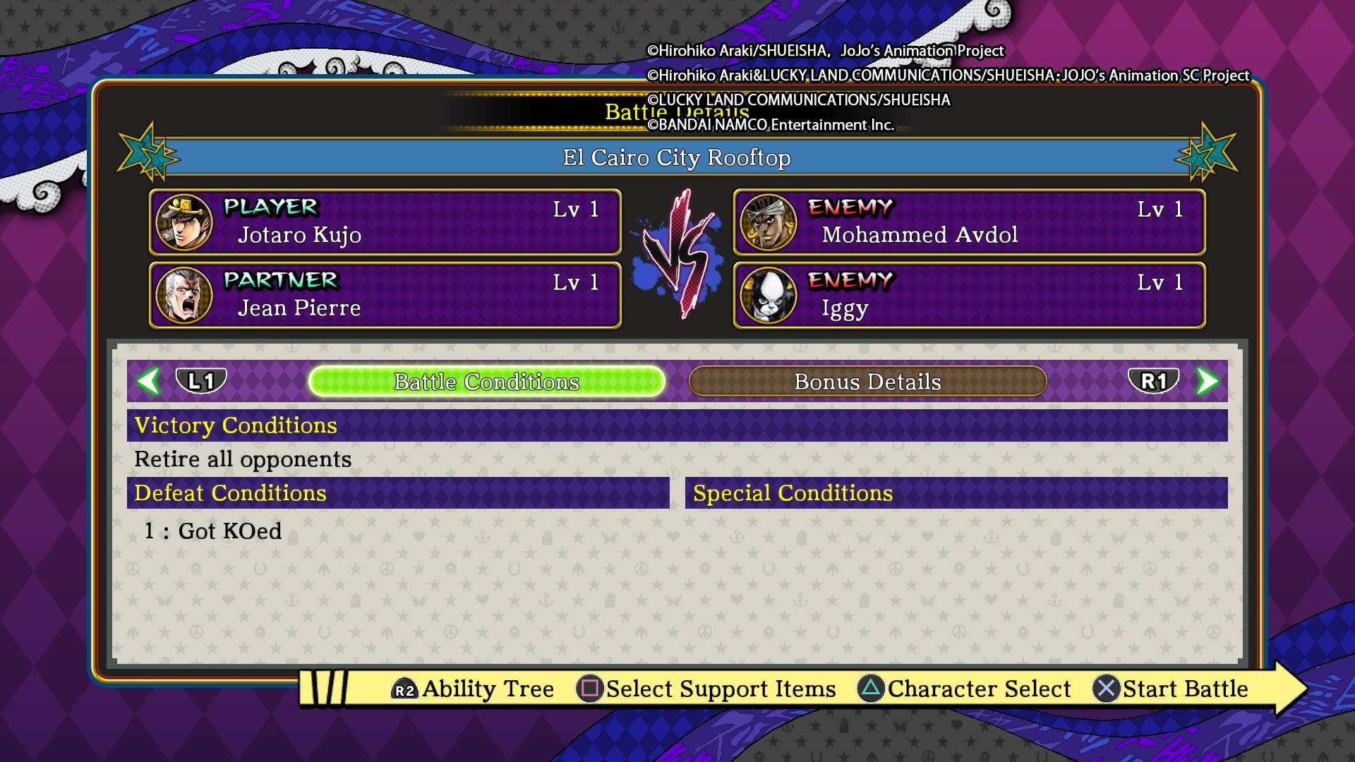 JoJo`s Bizarre Adventure: Eyes of Heaven