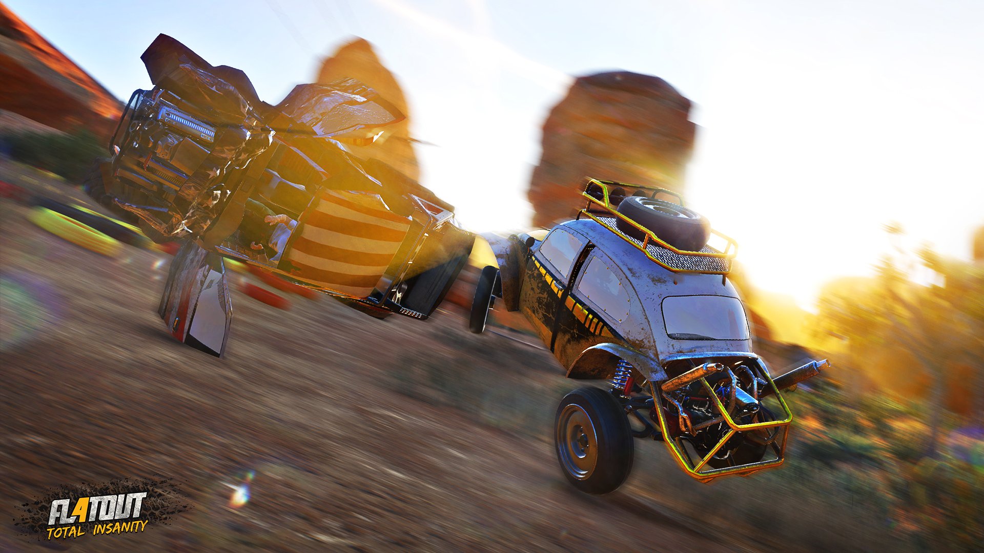 Gameplaytrailer zu FlatOut 4: Total Insanity 