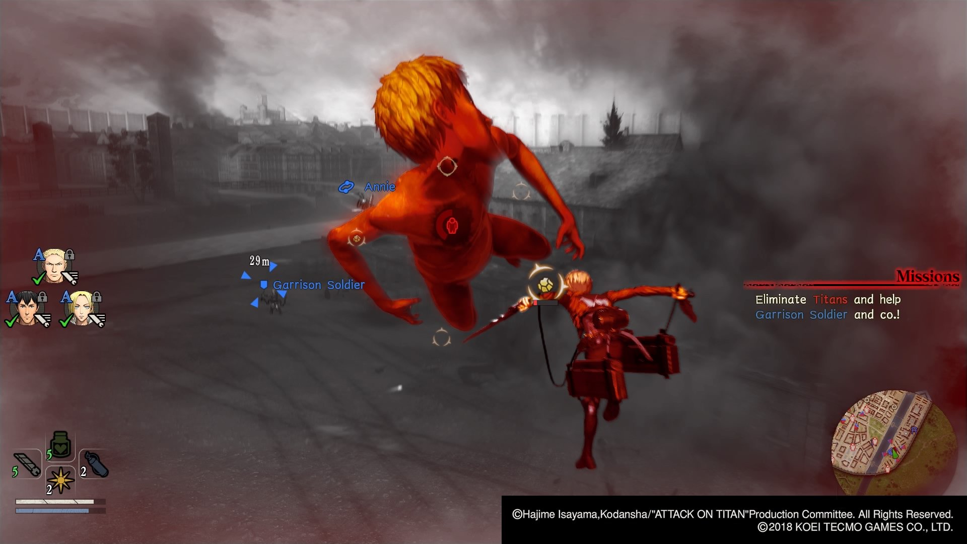 A.O.T. 2 - Attack on Titan 2