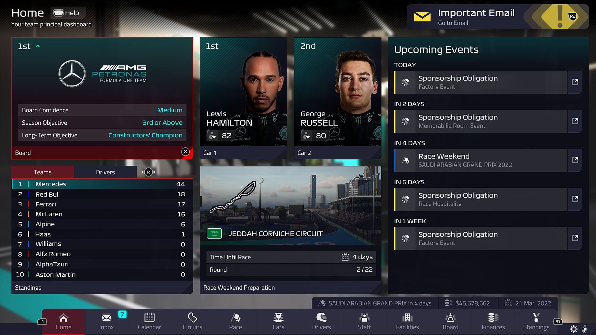 Neues Review: F1 Manager 2022