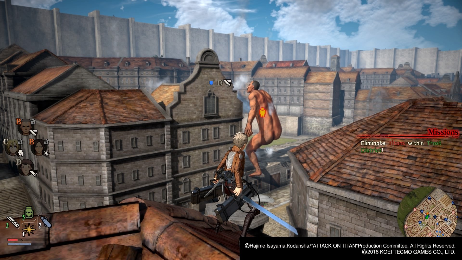 A.O.T. 2 - Attack on Titan 2