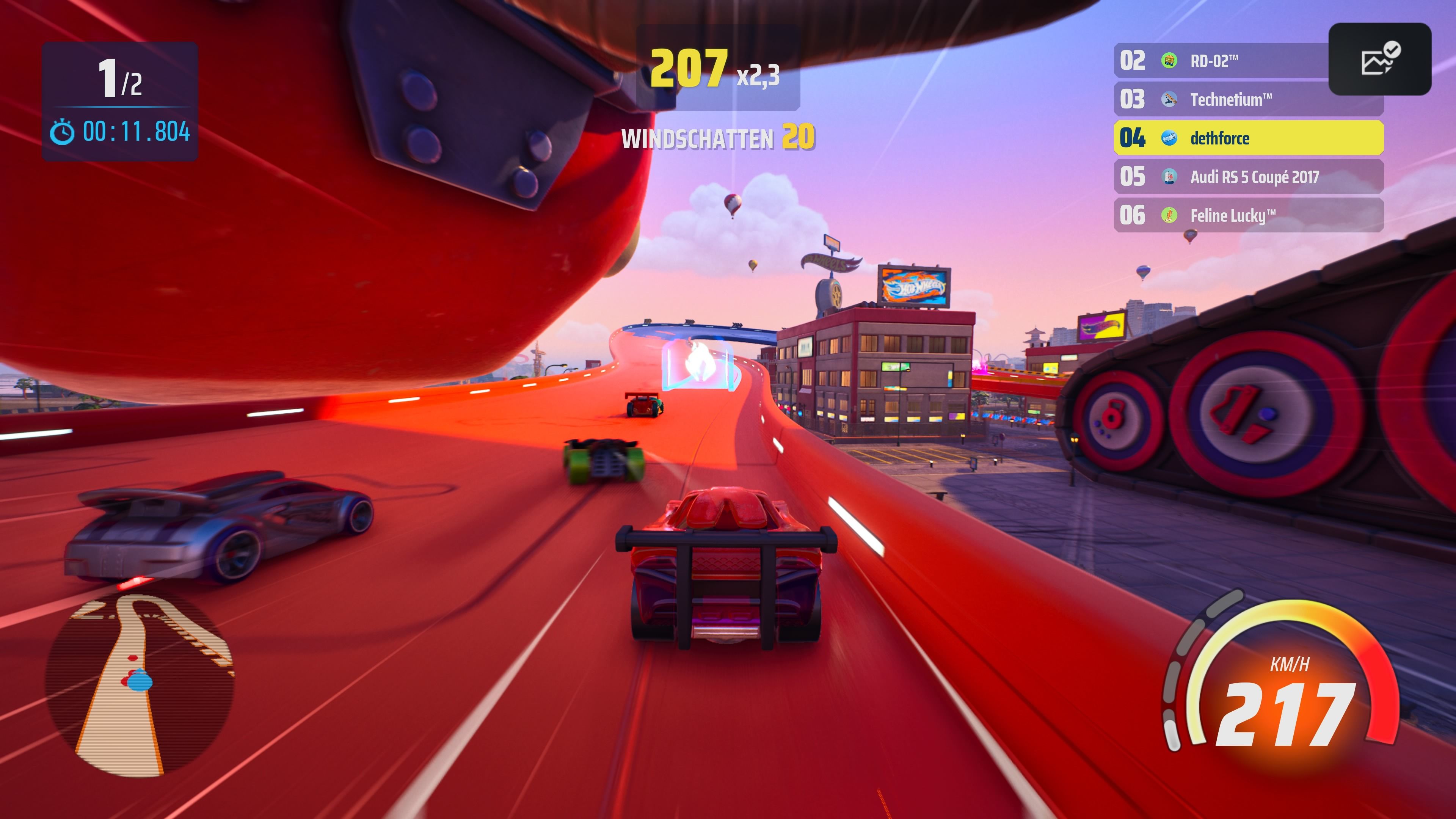 Hot Wheels Infinite Rush